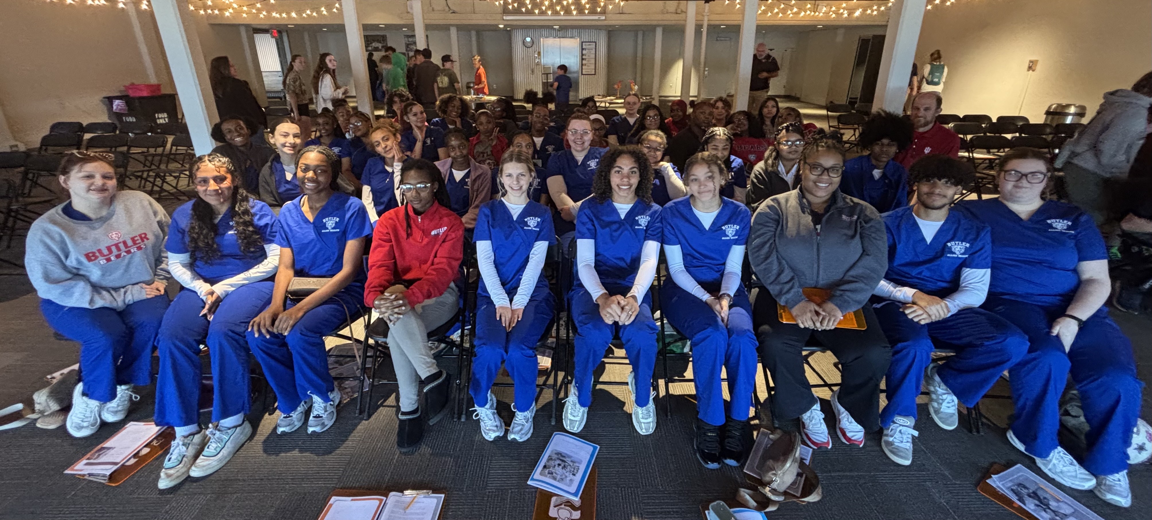 Students at a Medical Education Event